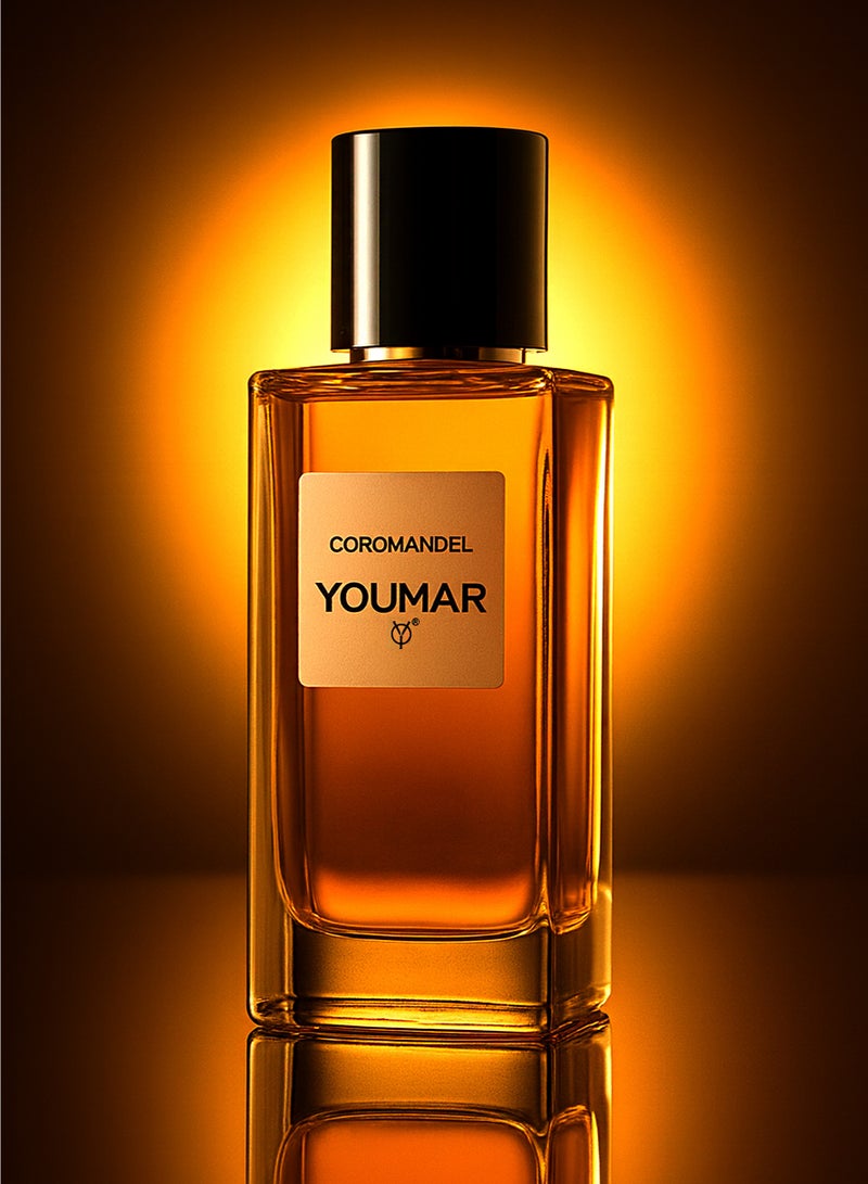 يومار عطر باتشولي للنساء من مجموعة يومار كورومانديل رقم 0099 | عطر نسائي يدوم طويلاً بنفحات الباتشولي والبلسميك والعنبر الحلو لإطلالة أنيقة في المساء | 100 مل - Image 2