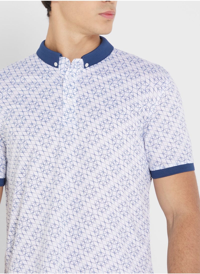 Robert Wood - Short Sleeve Polo Shirt - Image 1