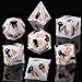 FTNNGIME Cute Cat DND Dice Set 7Pcs Sharp Edge Resin Suitable for Dungeons Dragons Dice Polyhedral Roleplaying Games Dungeons and Dragons RPG MTG Table - Image 4