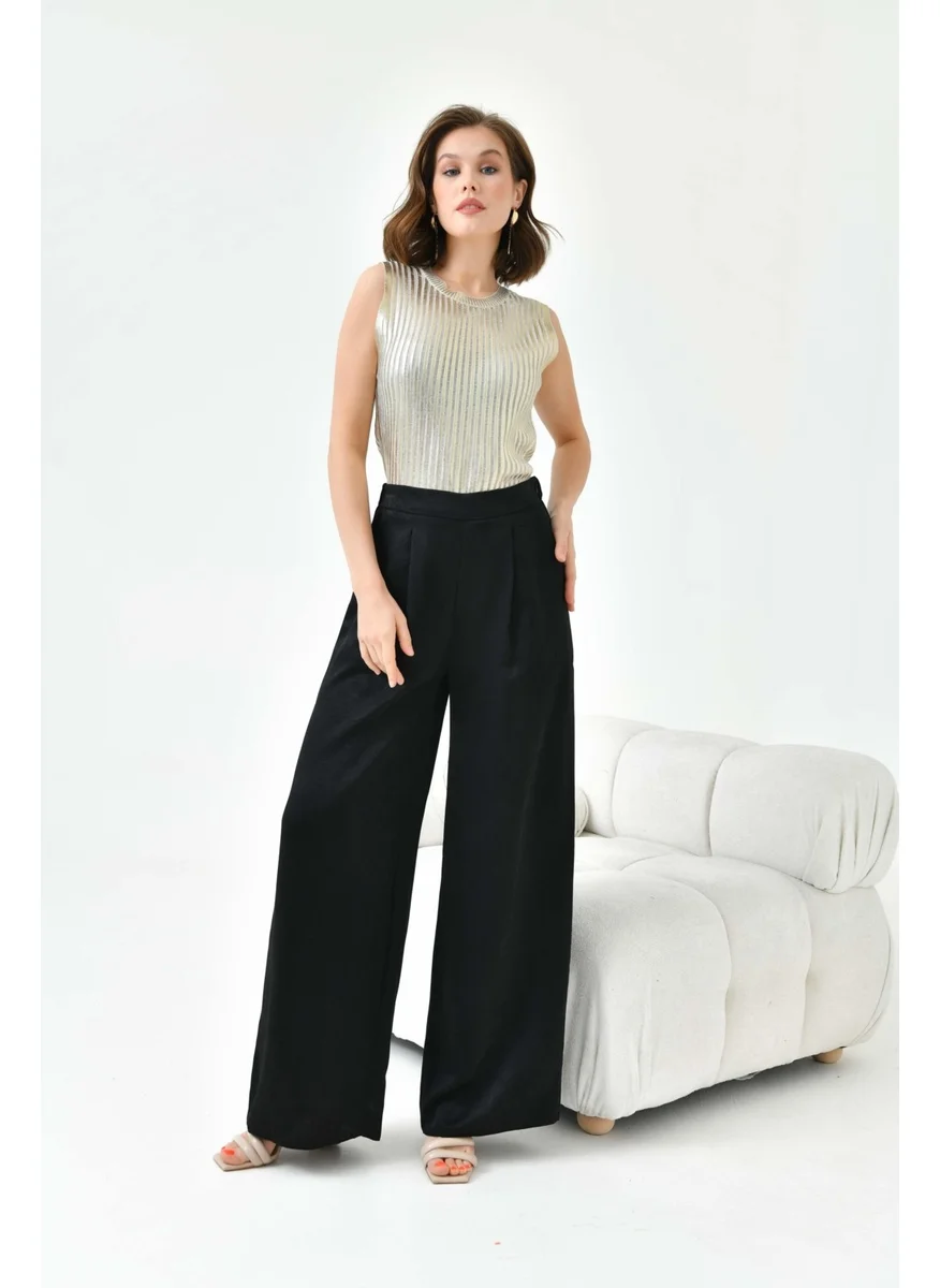 Garmi Women's Elastic Trousers Black