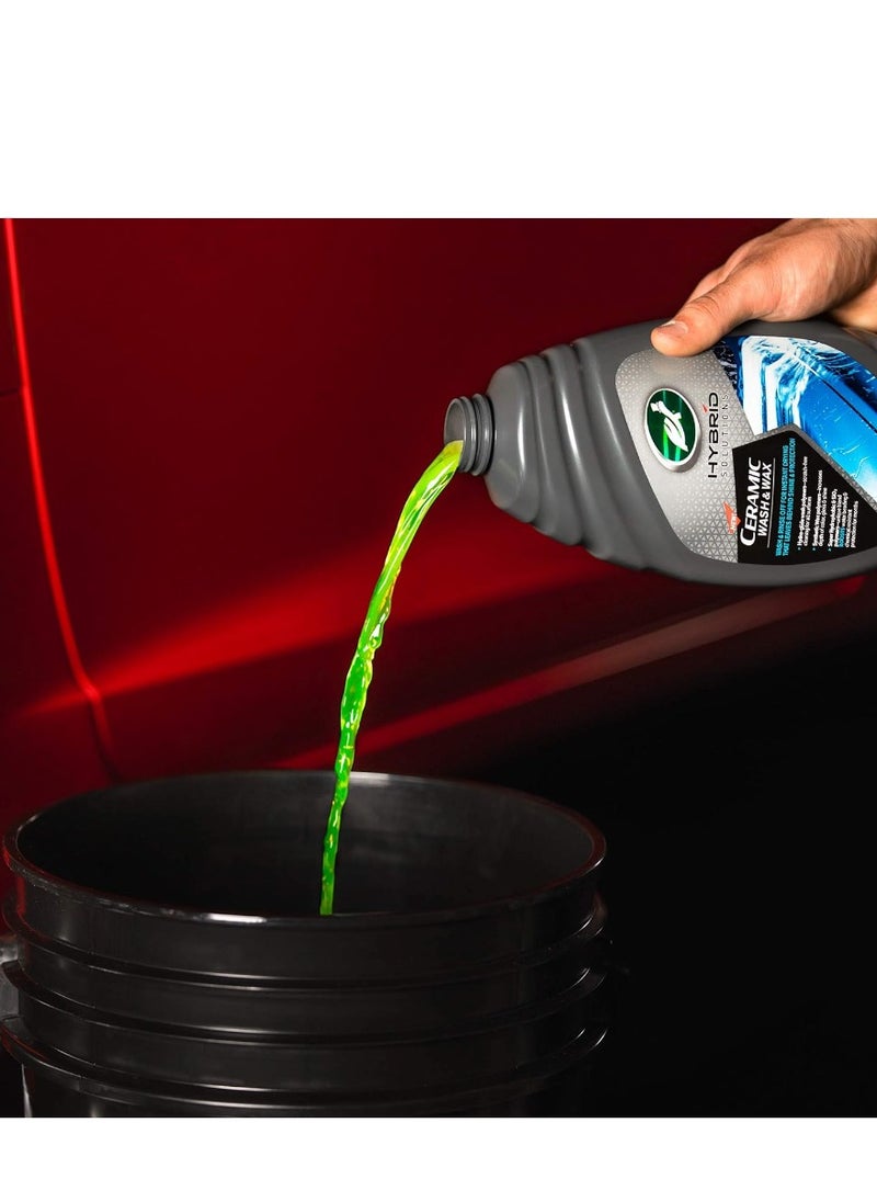TURTLE Turtle Wax HYBRID SOLUTIONS CERAMIC WASH & WAX  1.42L  - Image 5