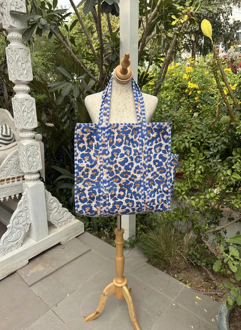 كشمش LEOPARD TOTE BAG