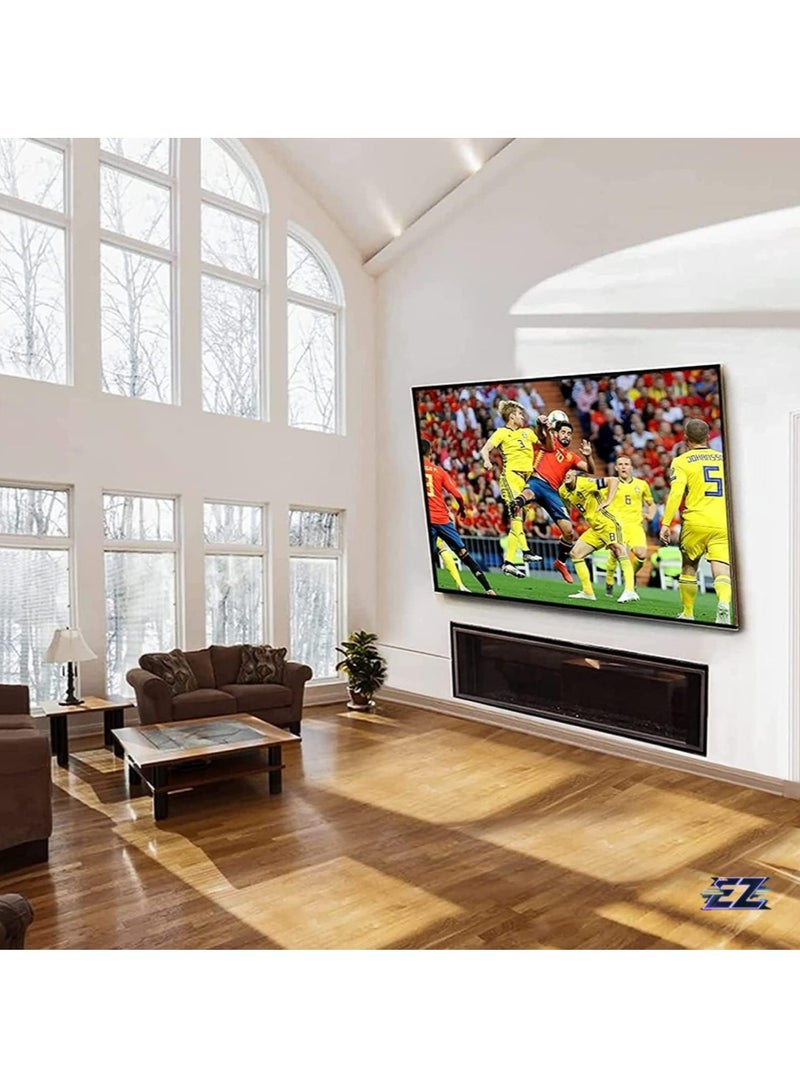 ELTRAZONE 26" - 75" Fixed TV Wall Mount Bracket, Universal Tilt TV Heavy Duty Wall Mount Adjustable TV Stand for LED LCD OLED Plasma TV with Super Strong 50kg Weight Capacity VESA up to 700 x 400 - Image 2