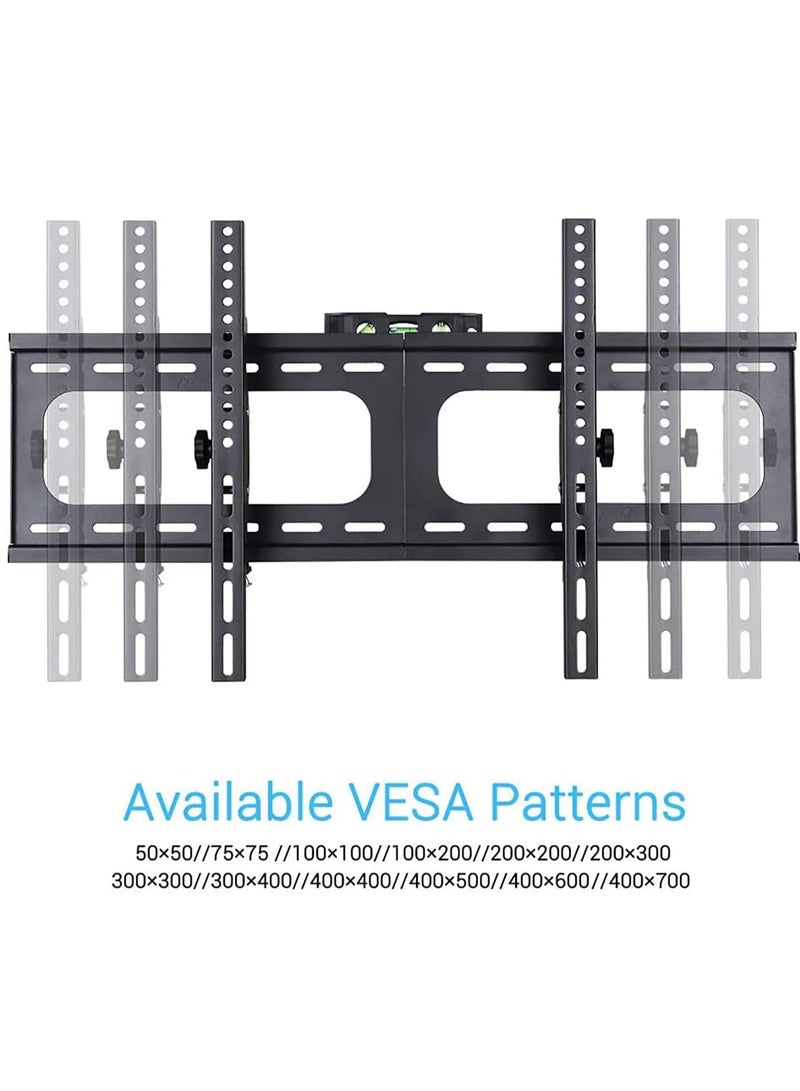 ELTRAZONE 26" - 75" Fixed TV Wall Mount Bracket, Universal Tilt TV Heavy Duty Wall Mount Adjustable TV Stand for LED LCD OLED Plasma TV with Super Strong 50kg Weight Capacity VESA up to 700 x 400 - Image 5