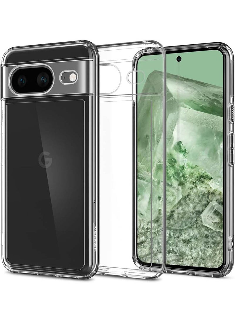 Spigen غطاء حماية فائق الجودة لهاتف Google Pixel 8 - شفاف للغاية 