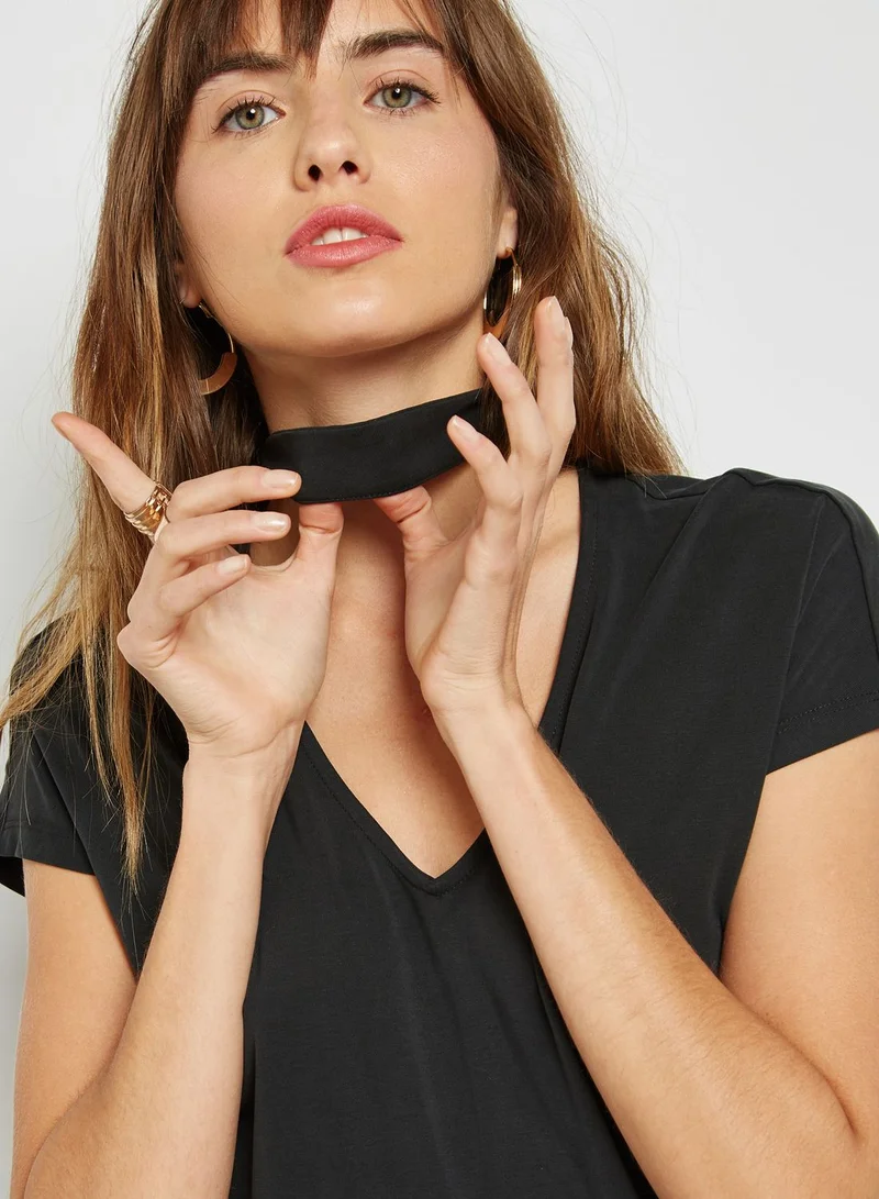 ONLY Choker Neck Top