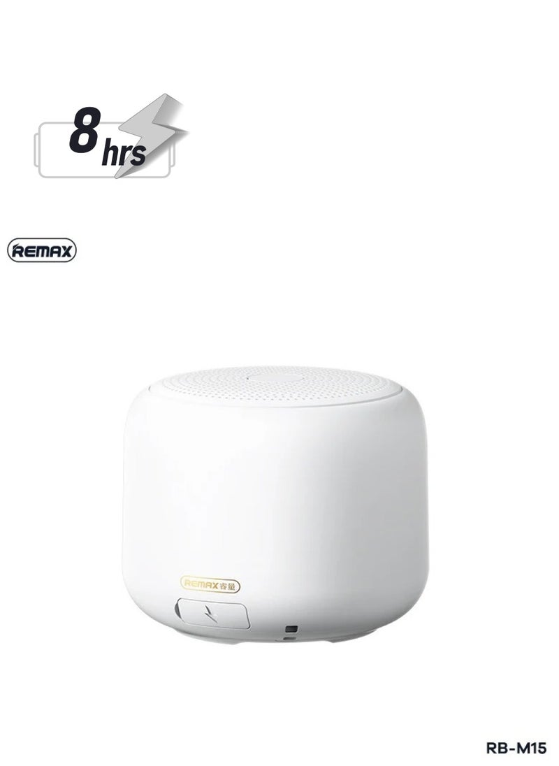 REMAX Outdoor Mini Bluetooth Wireless Original Speaker White  - Image 1