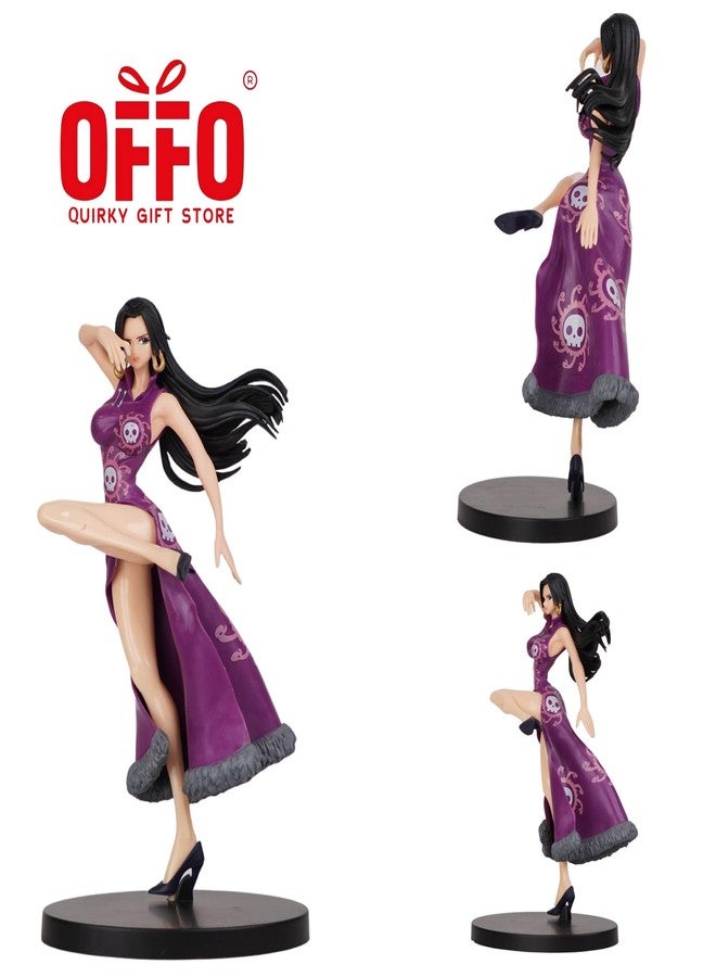 Offo One Piece Boa Hancock Action Figure 15cm, Premium PVC Anime Collectible for Home Decor, Office Desk & Study Table, Multicolour Display Gift for Fans - Image 5