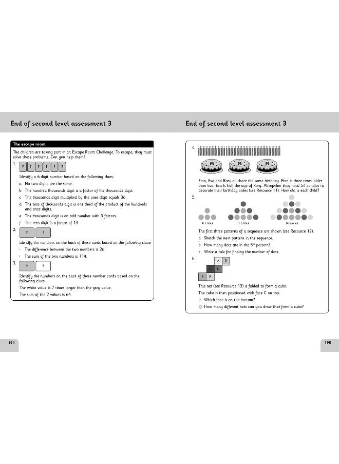 Second Level Assessment Pack: For Curriculum for Excellence Primary Maths  - Image 5
