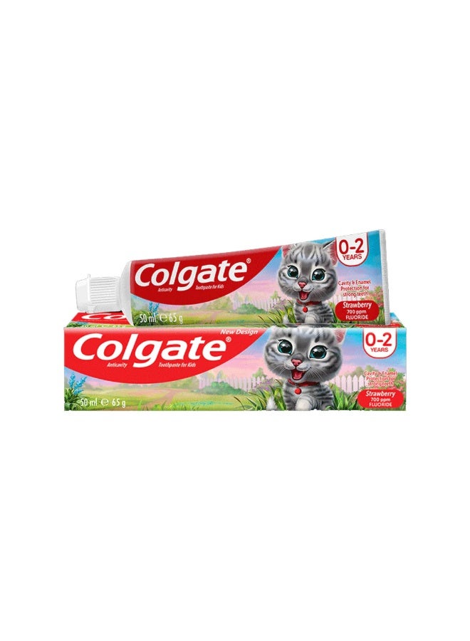 Toothpaste Baby Strawberry 0-2 Years 50ml