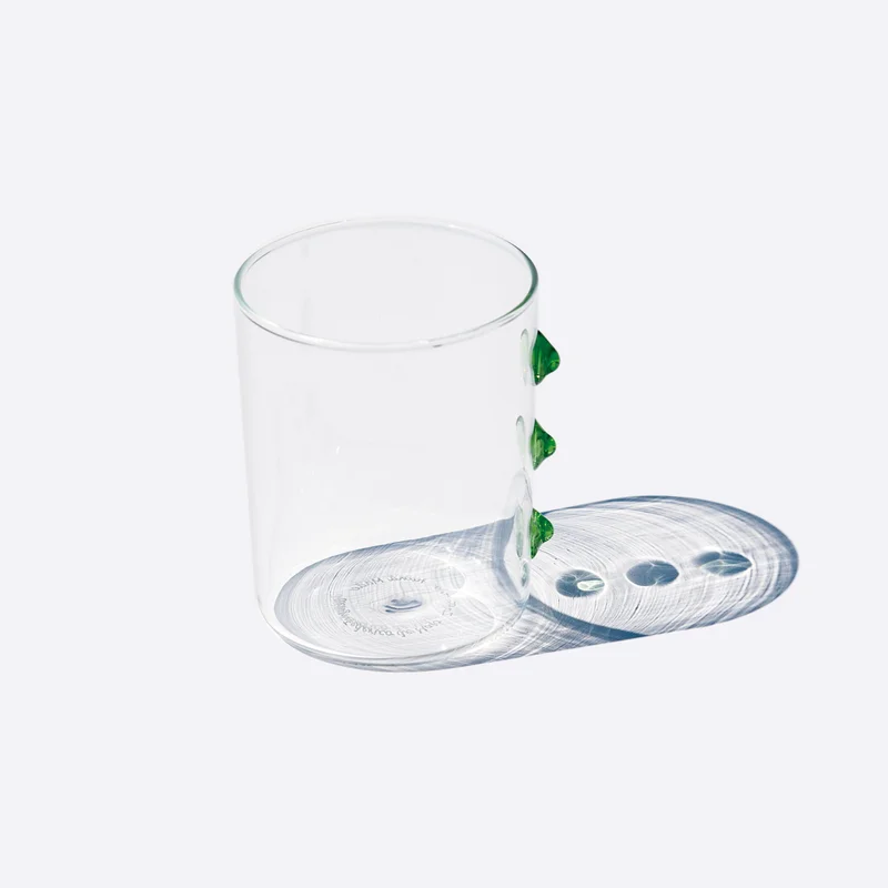 Zafferano Petoni Tumbler Transparent/GreenØ.80x100mm. CL.37