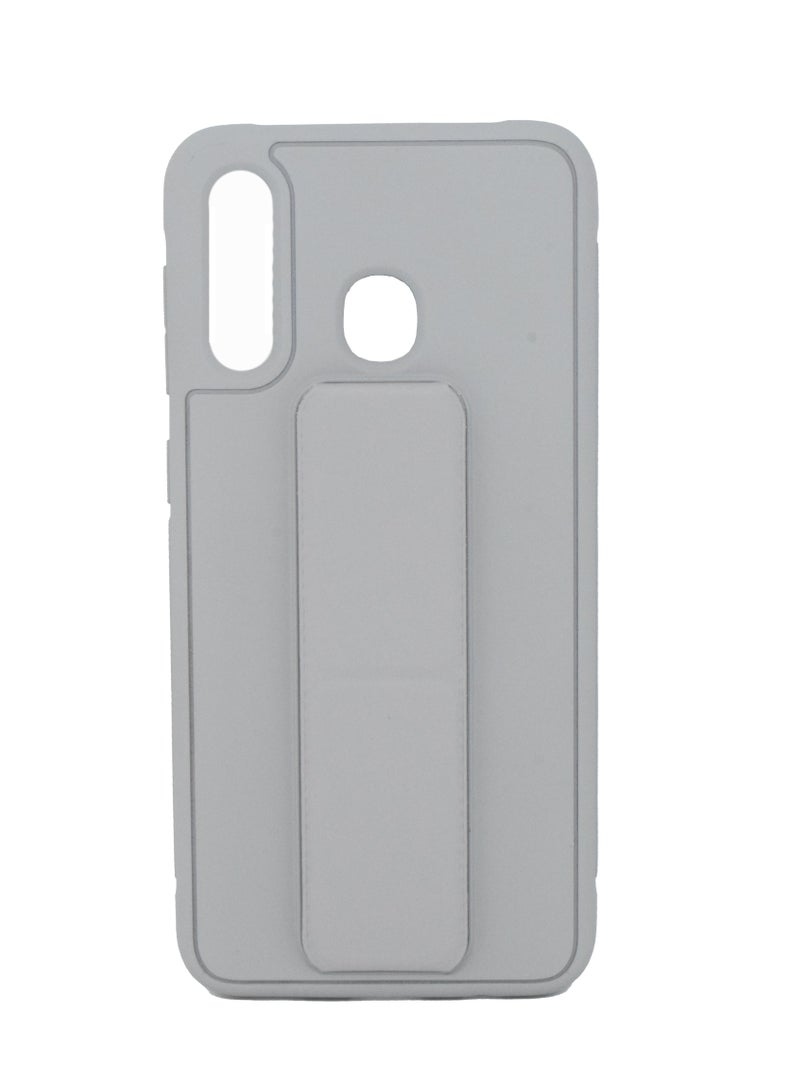 BORTONY Galaxy A20 Case, Fully Covered With Finger Grip Stand Holder Anti Slip Shockproof Protective Case Cover For Samsung Galaxy A20 - Image 1