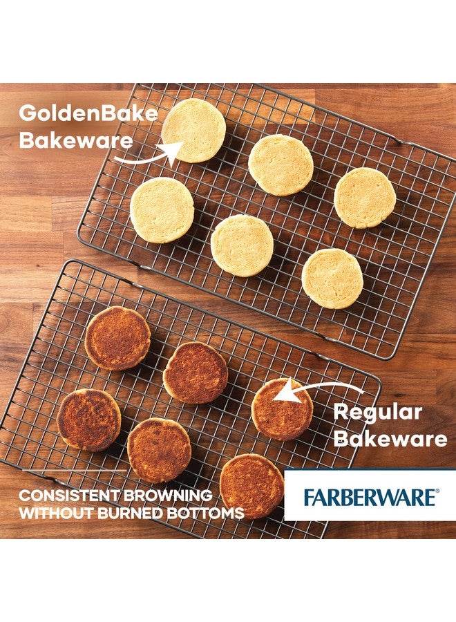 فاربرواير صينية خبز كوكيز غير لاصقة معزولة من فاربروير، مقاس 14 × 16 بوصة، رمادي فاتح - Image 3