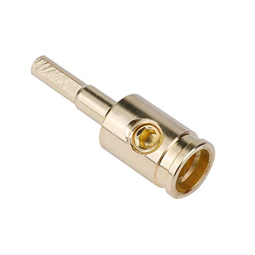 KOROP Amp Input Reducer 4pcs 4 Gauge to 8 Gauge Wire Reducer Power/Ground Input Reducer Adapter Brass with Gold Plated - Image 5