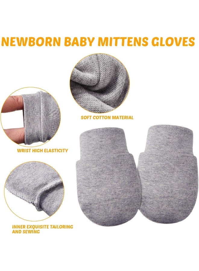 Syhood 9 Pairs Newborn Baby Mittens Infant Toddler Gloves No Scratch Mittens  - Image 2
