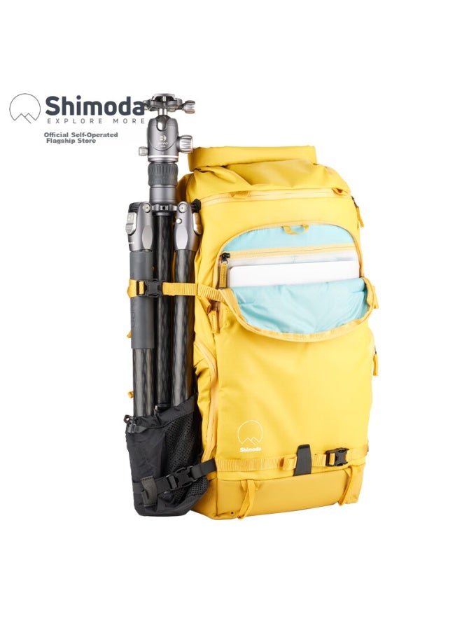 Shimoda Camera Bag, Professional Outdoor Camera Bag, Lightweight Backpack Dslr Bag, Tenmuyata Xiaotian Yidong Action X40v2 Medium Dslr Inner Liner Set, Bright Yellow, 520-134 - Image 5