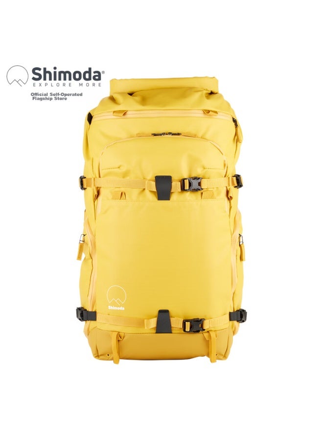 Shimoda Camera Bag, Professional Outdoor Camera Bag, Lightweight Backpack Dslr Bag, Tenmuyata Xiaotian Yidong Action X40v2 Medium Dslr Inner Liner Set, Bright Yellow, 520-134 - Image 3