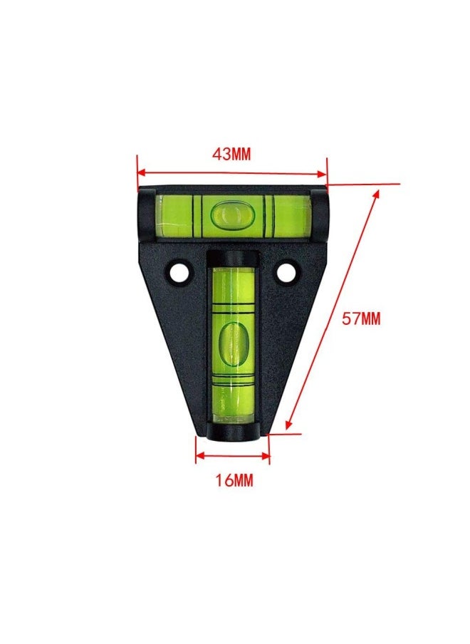 YOTOM 5X Rv T Level Cross Check Bubble Level For Rv Leveling Tripods Machines Furniture Trailers  - Image 2
