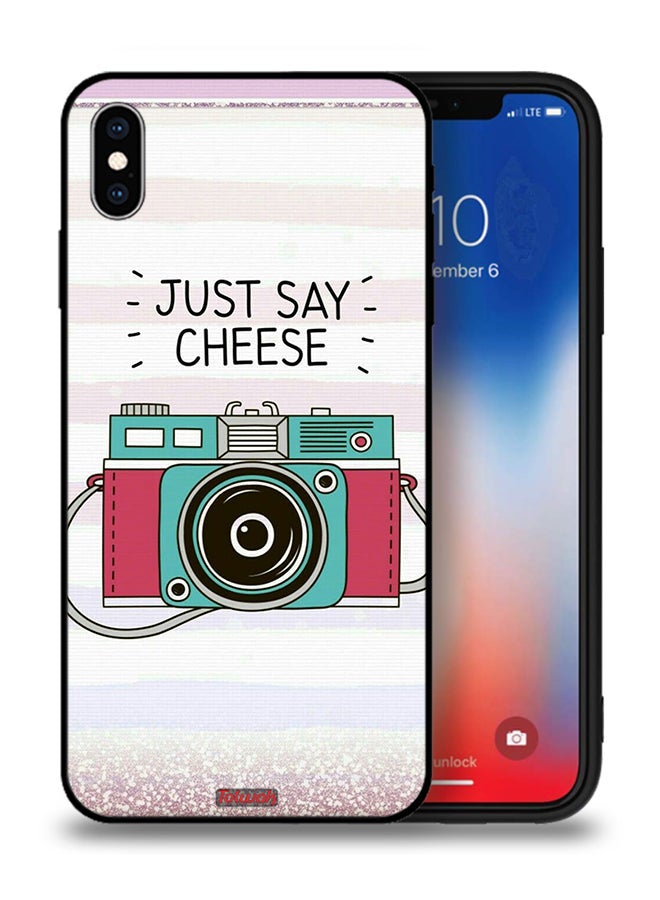 Tolwak Apple iPhone XS Protective Case Just Say Cheese - Image 1