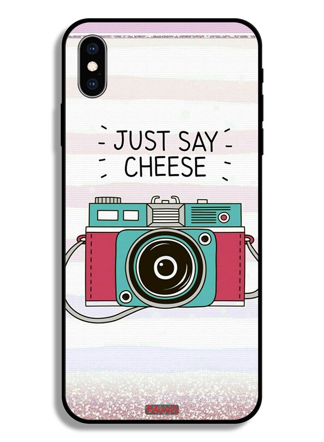 Tolwak Apple iPhone XS Protective Case Just Say Cheese - Image 2