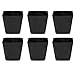 BOMKEE Hanging Cup Holder, 6 Pack Rolling Cart Accessories Hanging Storage Basket Pencil Holder Makeup Organizers - Image 2
