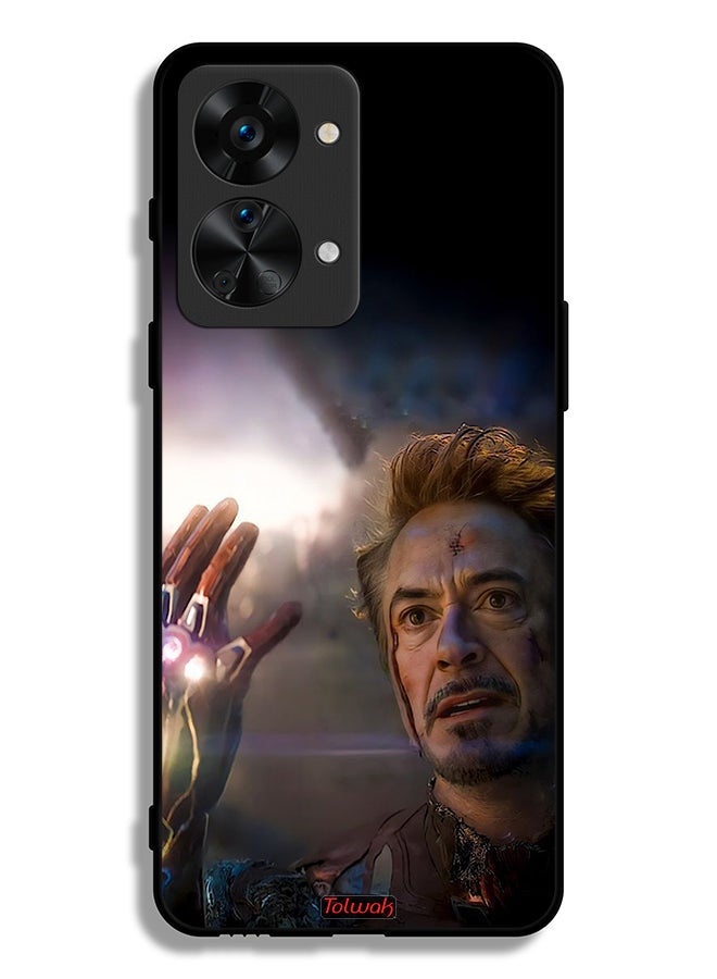Tolwak OnePlus Nord 2T 5G Protective Case Cover I Am Iron Man - Image 2