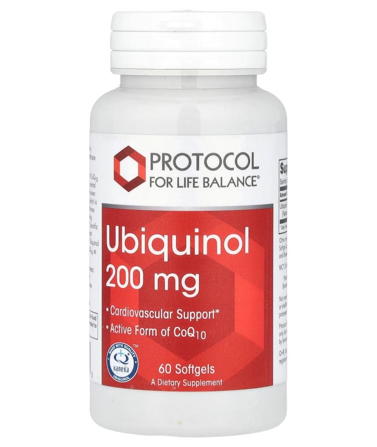 Ubiquinol 200 mg 60 Softgels