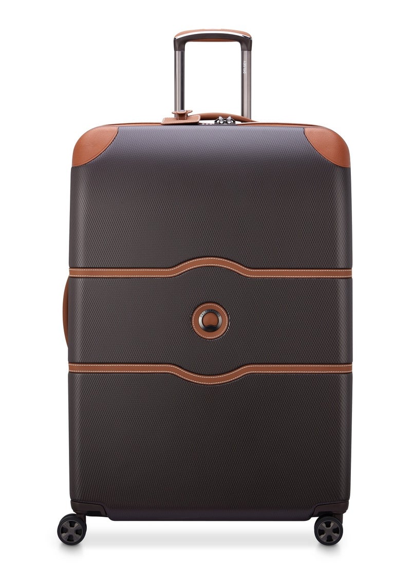 DELSEY Paris Chatelet Air 2.0 82cm Hardcase 4 Double Wheel Check-In Luggage Trolley Brown - 00167683106  - Image 1