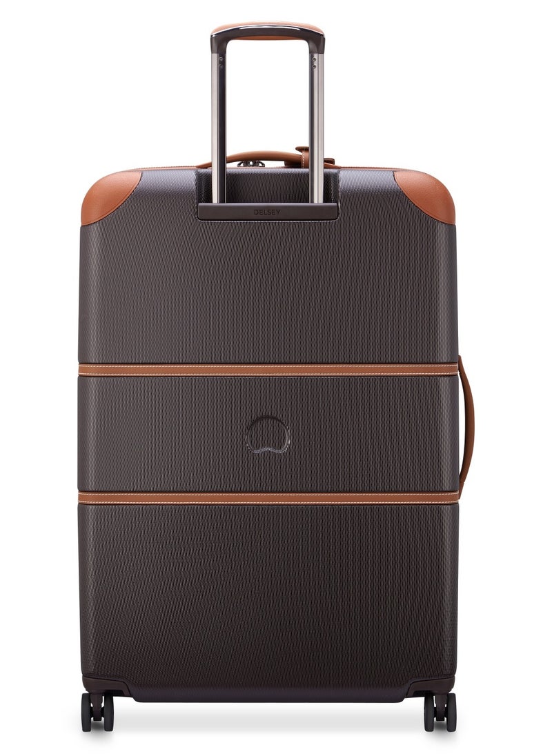 DELSEY Paris Chatelet Air 2.0 82cm Hardcase 4 Double Wheel Check-In Luggage Trolley Brown - 00167683106  - Image 4