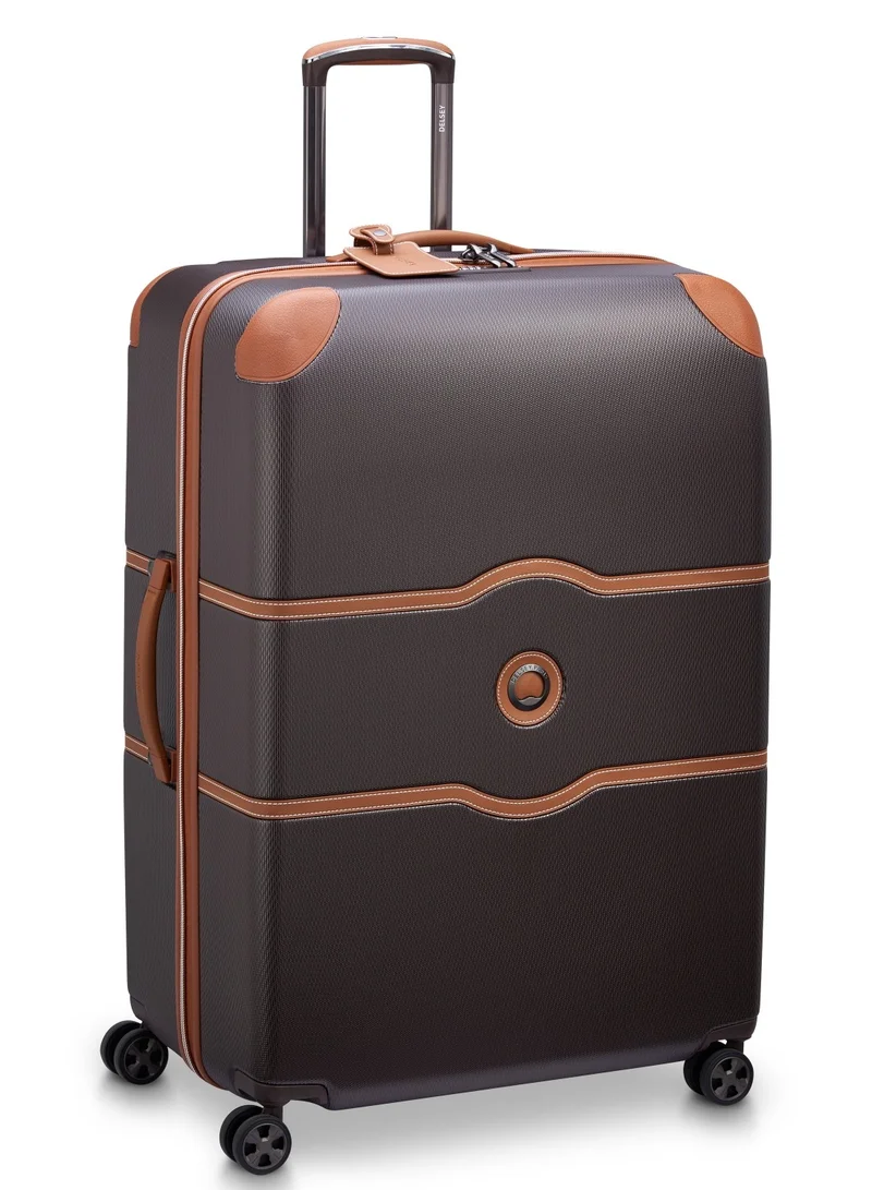 DELSEY Paris Chatelet Air 2.0 82cm Hardcase 4 Double Wheel Check-In Luggage Trolley Brown - 00167683106