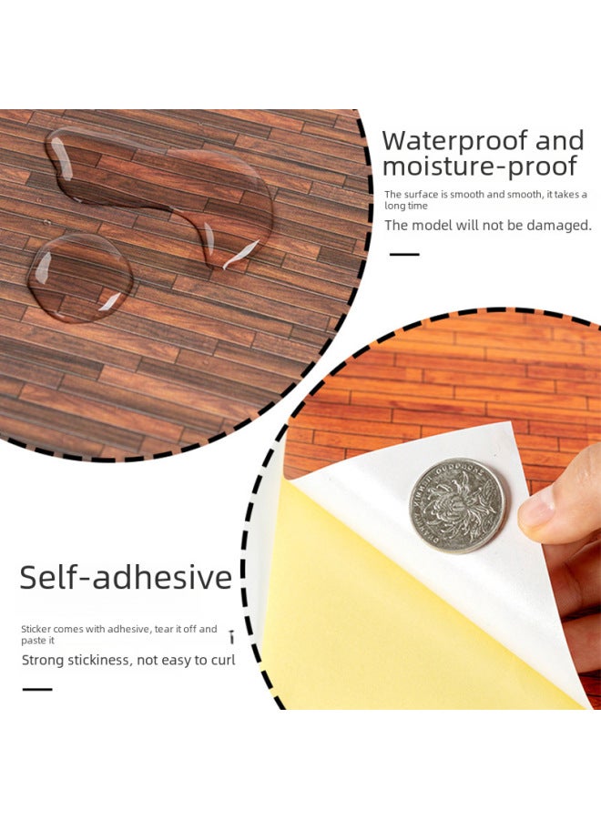 DIY Handmade Architectural Sand Table Model Scene Material With Adhesive Sticker Indoor And Outdoor Floor Wallpaper Self-adhesive Wallpaper-Color:With Adhesive Sticker No. 5 1  - Image 5