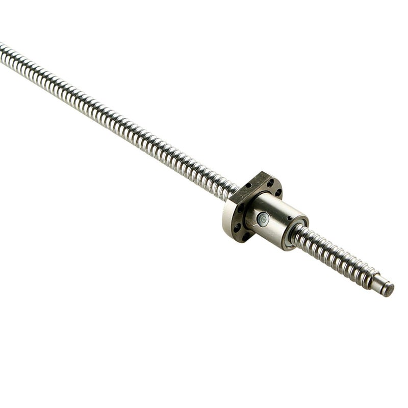 CHUANGNENG Ballscrew kit SFU1605 RM1605 750mm Ball Screws Bearings + Set BK/BF12 Kits End Support Ballnut Housing,with end Machining,Length Approx 29.52inch / 750mm for CNC Machine - Image 3