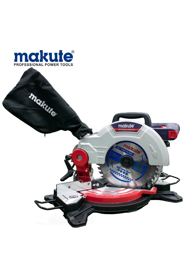 makute Aluminum and wood angle saw, 210 mm, 1450 watts - Image 1