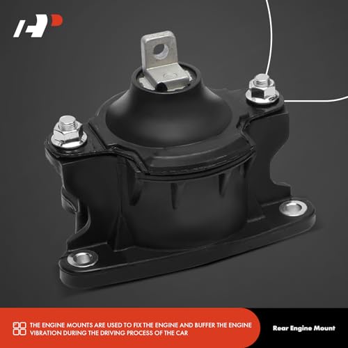 A-Premium 4PCS Engine Motor Mount and Transmission Mount Set Compatible with Honda Accord 2008-2012 & Acura TSX 2009-2014, 2.4L, Manual Transmission, Replace# 50820TA0A01 - Image 5