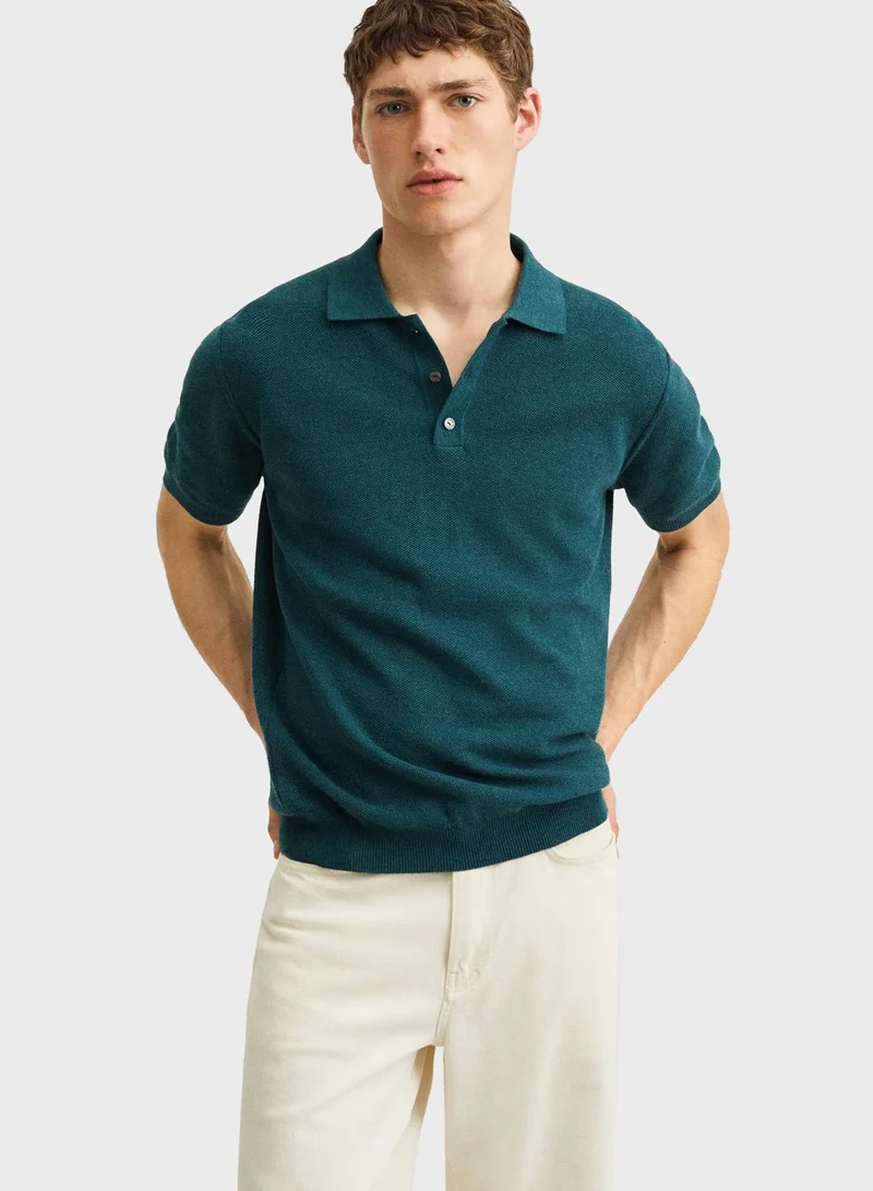 مانجو مان Knitted Polo