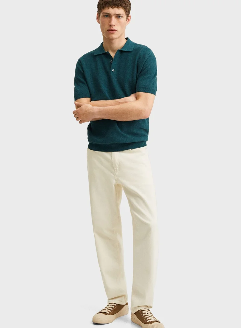 مانجو مان Knitted Polo