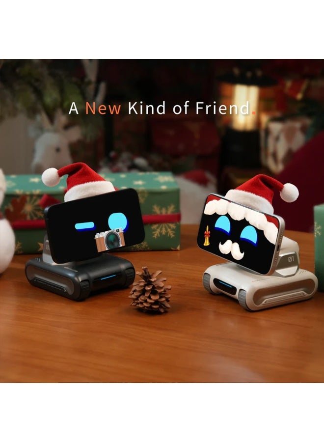 TangibleFuture LOOI AI Robot Companion – GPT Powered Desktop Assistant with Voice Interaction, Face & Gesture Recognition, Emotional Personality, Memory, and 10W Wireless Charging - Image 3