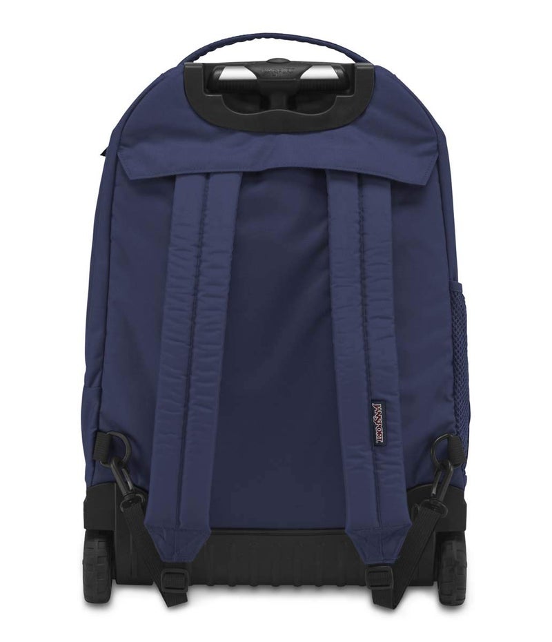 JanSport Driver 8 Rolling Backpack - Wheeled Travel Bag with 15-Inch Laptop Sleeve, One Size, Navy - Image 2