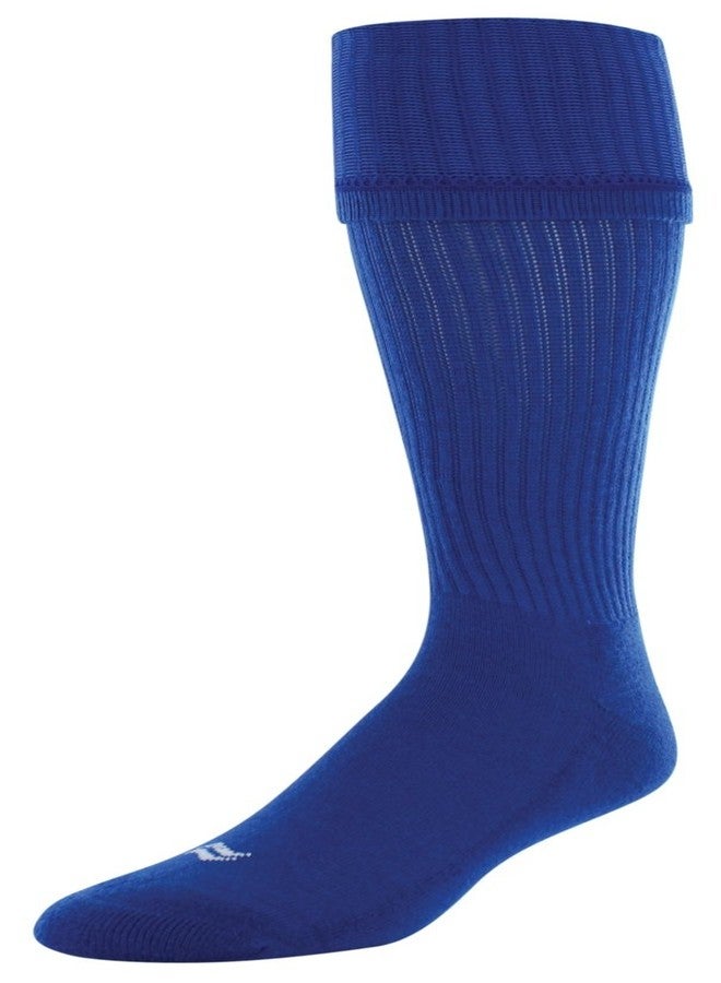 سوف سول جوارب رياضية عالية الأداء من سوف سول لكرة القدم، تصل إلى منتصف الساق، للرجال والشباب (زوجان)، مقاس رجالي من 10 إلى 12.5، لون أزرق ملكي - Image 1