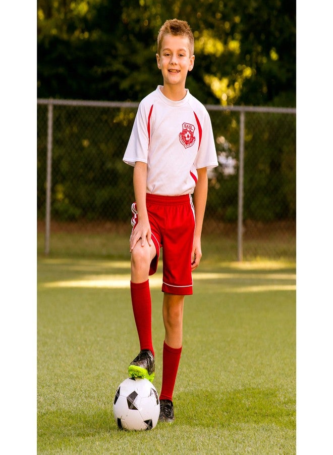 سوف سول جوارب رياضية عالية الأداء من سوف سول لكرة القدم، تصل إلى منتصف الساق، للرجال والشباب (زوجان)، مقاس رجالي من 10 إلى 12.5، لون أزرق ملكي - Image 4