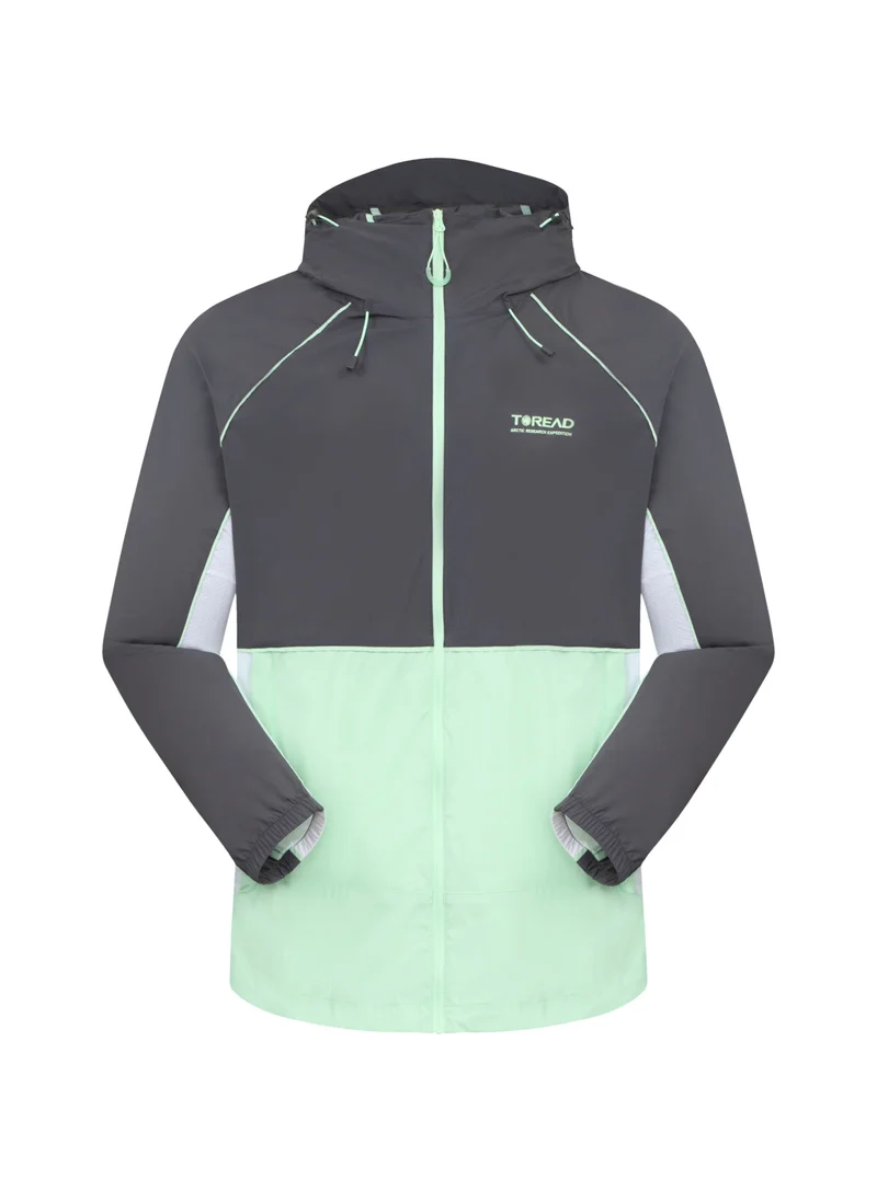 TOREAD Men's Skin-Friendly Jacket - Lightweight, UV Protection, Elastic Outdoor Wear