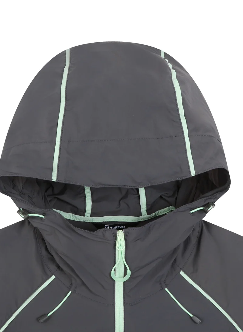 TOREAD Men's Skin-Friendly Jacket - Lightweight, UV Protection, Elastic Outdoor Wear