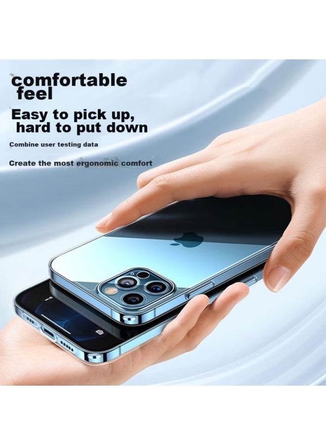 Koolife Iphone 12 Case, Iphone 12 Protective Cover, Bayer Material, Full Protection Transparent Ultra-thin Shockproof Case, Ultra-thin Airbag Soft And Hard Shell, For Men And Women - Image 4