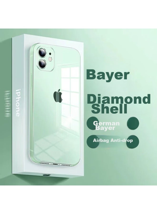 Koolife Iphone 12 Case, Iphone 12 Protective Cover, Bayer Material, Full Protection Transparent Ultra-thin Shockproof Case, Ultra-thin Airbag Soft And Hard Shell, For Men And Women - Image 1