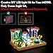 LocoLee Light kit Compatible with Lego Fountain Garden 10359 No Model Only Light LED Lighting Accessories Compatible with Lego Spanish Fountain Garden 10359 Standard Version - Image 4