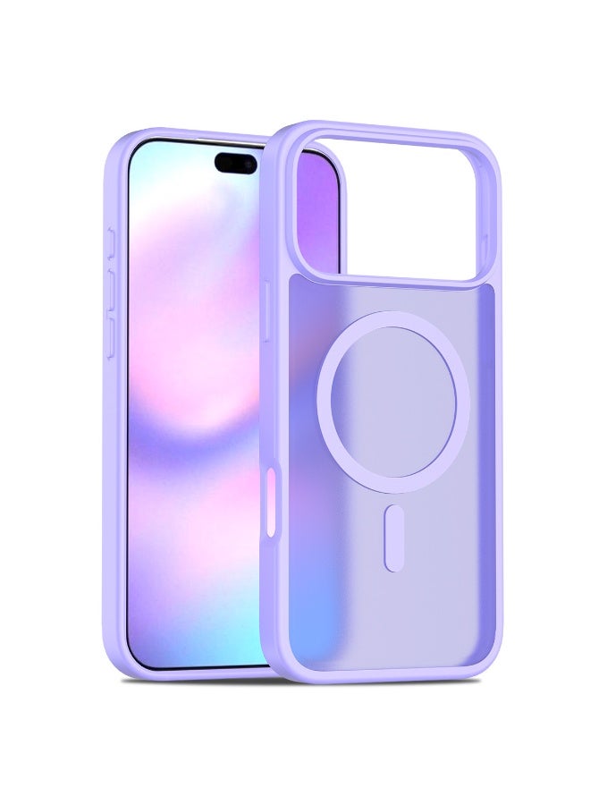 NIBEMINENT All Inclusive Airbag Scrub Protection Case With Magsafe For iPhone 16, Light Purple