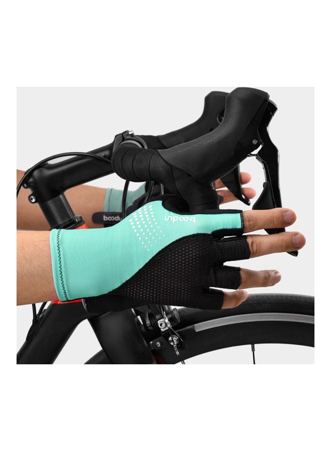 NIBEMINENT Anti-Skid Cycling Half Finger Gloves 30.00x1.00x16.00cm - Image 3