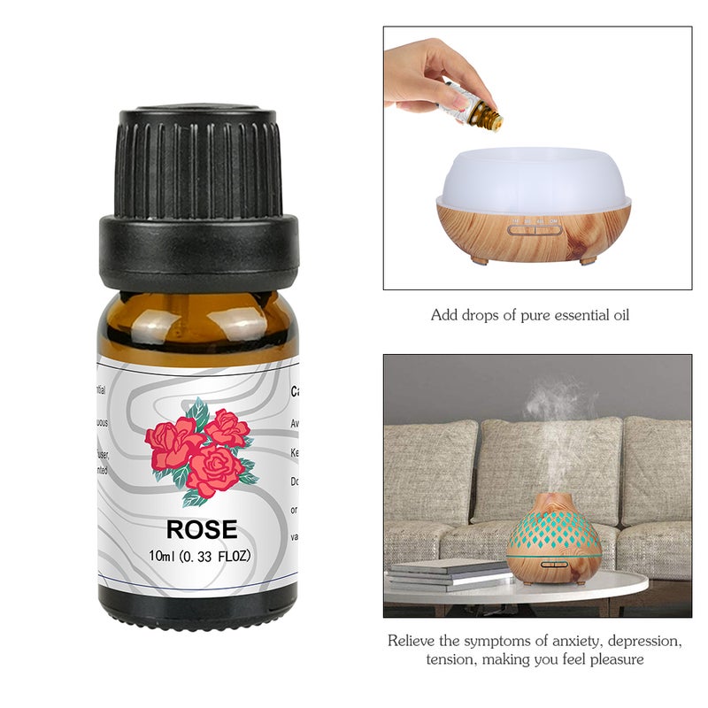 10 مل زيت أساسي نقطة محيطي لترطيب الهواء والعلاج العطري في المنزل والغرفة النوم والبار والنادي والاستحمام بالتدليك - Image 5