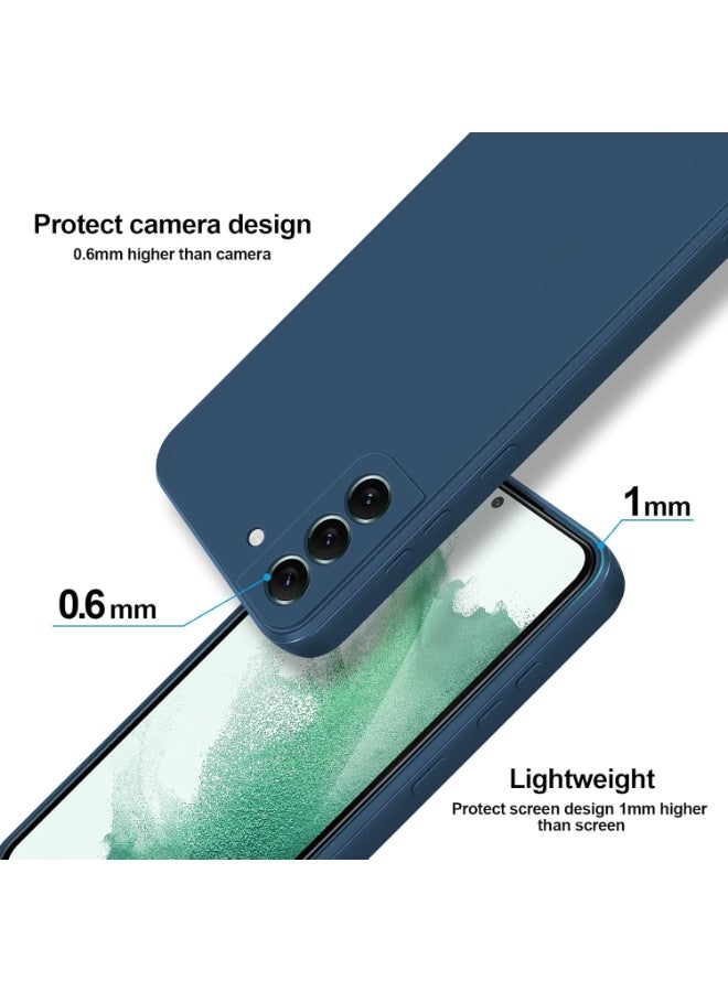 MUDISO Samsung Galaxy S22 Plus Phone Case Liquid Silicone Rubber Case Matte Solid Protective & Shockproof Cover For Samsung Galaxy S22 Plus - Image 4
