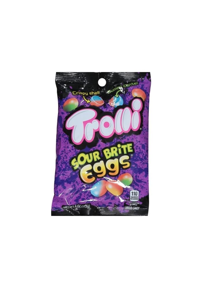 TROLLI حلوى ترولي سور برايت إيجيز متنوعة - كيس 4 أونصات - Image 3